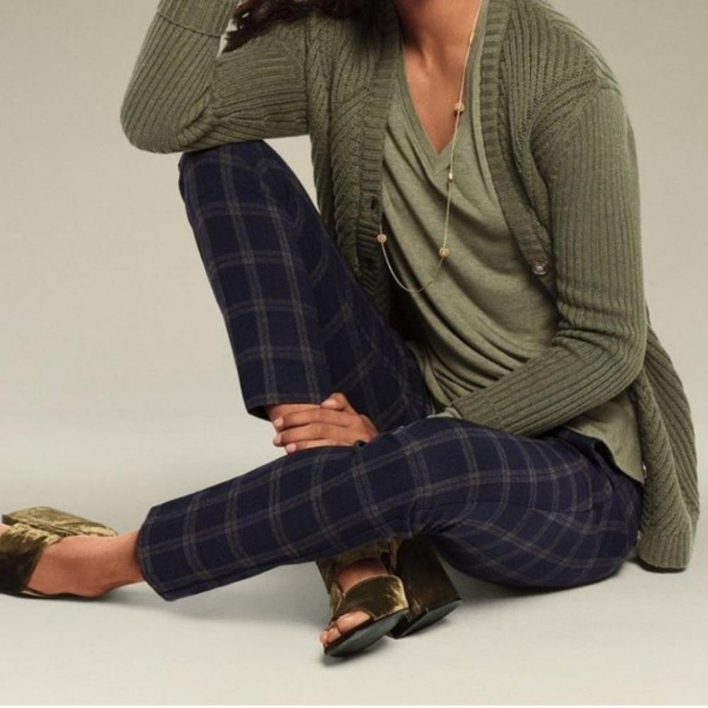 #3572 Connery Trouser Plaid Pants